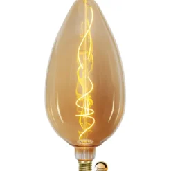 LED-lampa E27 C150 Industrial Vintage, 5W dimbar