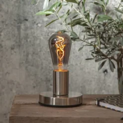 LED-lampa E27 edison Decoled Grace Smoke 3W