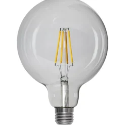 LED-lampa E27 glob Clear, 7.5W(60W) dimbar