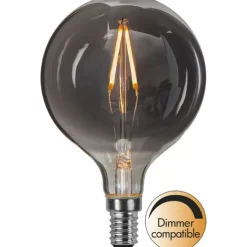 LED-lampa E14 glob Decoled Smoke, 1.5W dimbar