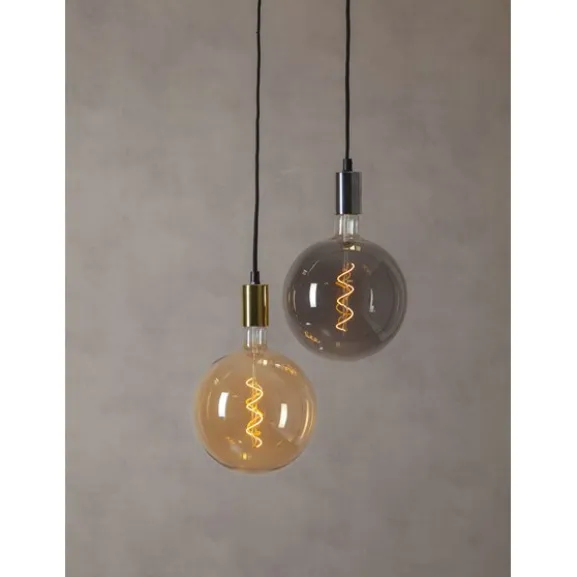 LED-lampa E27 glob Industrial Vintage, 2.8W dimbar