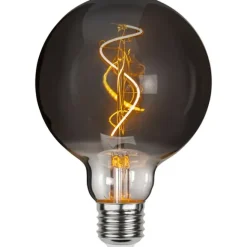 LED-lampa E27 glob 95mm Decoled Grace Smoke 3W