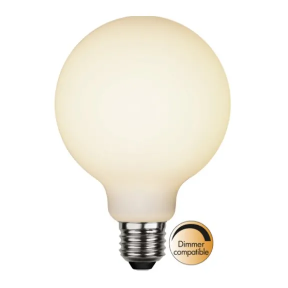 LED-lampa E27 glob opal Double Coating, 5W(35W) dimbar