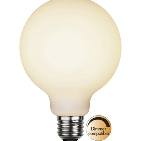 LED-lampa E27 glob opal Double Coating, 5W(35W) dimbar