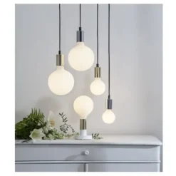 LED-lampa E27 glob opal Double Coating, 5W(35W) dimbar
