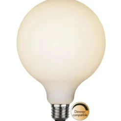 LED-lampa E27 glob opal Double Coating, 5W(35W) dimbar