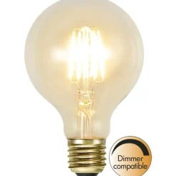 LED-lampa E27 Glob Soft Glow 1,6W dimbar