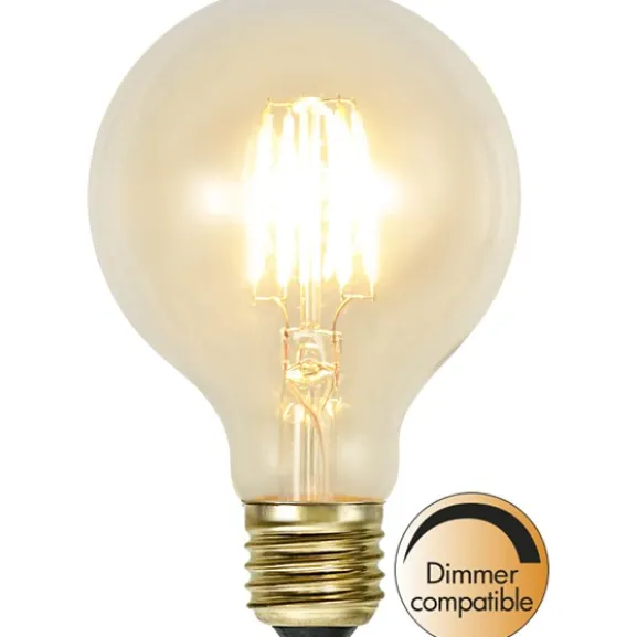 LED-lampa E27 Glob Soft Glow 1,6W dimbar