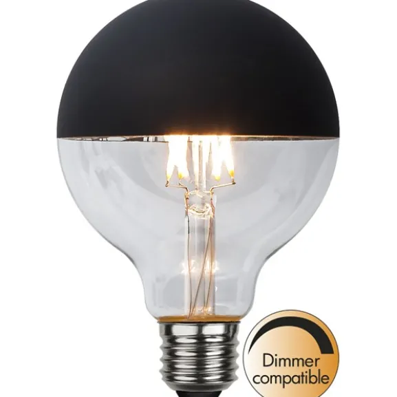 LED-lampa E27 glob Top Coated, 2.8W(26W) dimbar