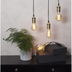 LED-lampa E27 glob Vintage Gold, 3.7W dimbar
