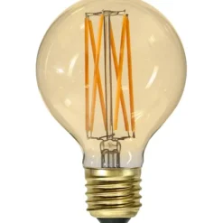 LED-lampa E27 glob Vintage Gold, 3.7W dimbar