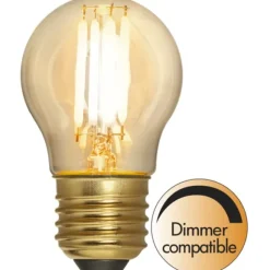 LED-lampa E27, Klot, 3W Soft Glow