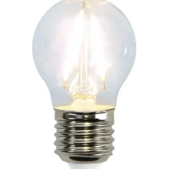 LED-lampa E27 klotlampa Clear, 2W(25W)