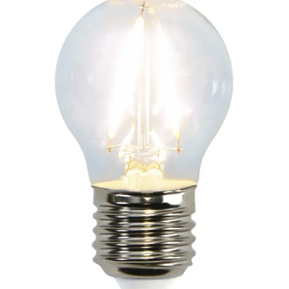 LED-lampa E27 klotlampa Clear, 2W(25W)