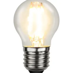 LED-lampa E27 klotlampa Clear, 4W(40W)