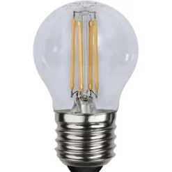 LED-lampa E27 klotlampa Clear, 4W(40W)
