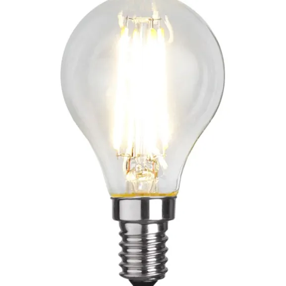 LED-lampa E14 klotlampa Clear, 4W(40W)