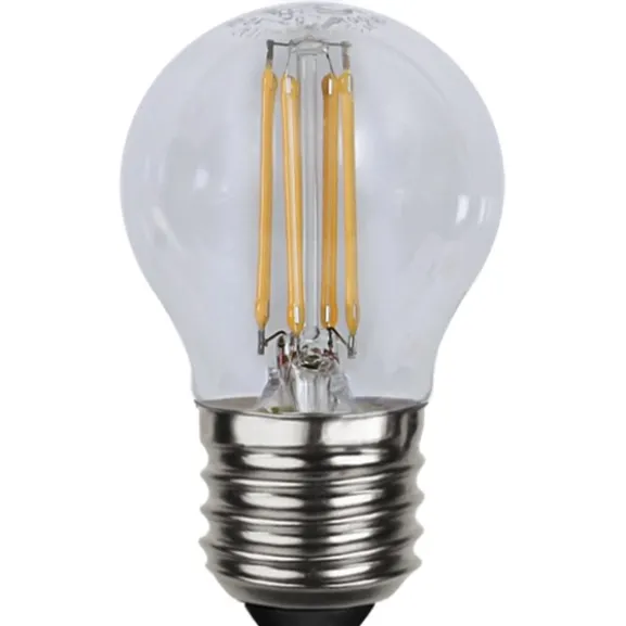 LED-lampa E27 klotlampa Clear, 4W(40W)
