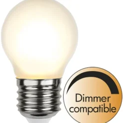 LED-lampa E27 klotlampa Frosted, 4W(35W) dimbar