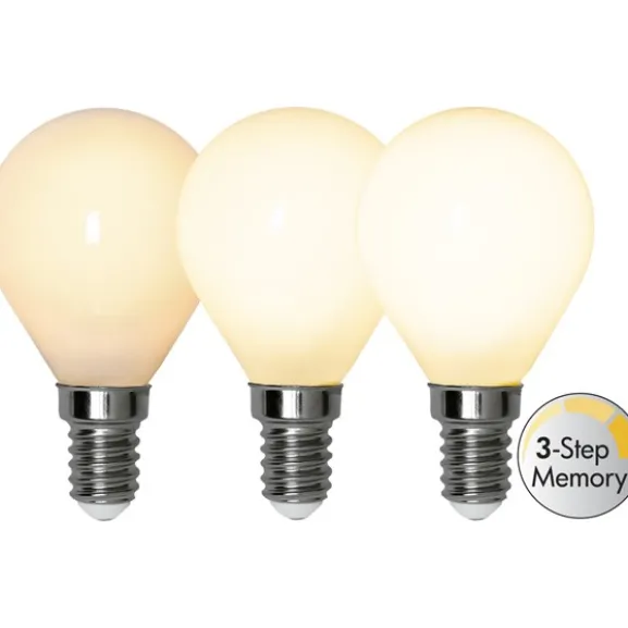 LED-lampa E14 klotlampa opal 3-stegsdimmer 4W(34W)