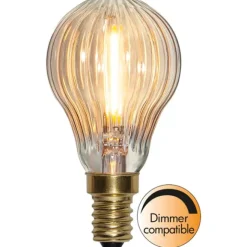 LED-lampa E14 klotlampa Soft Glow, 0.8W dimbar