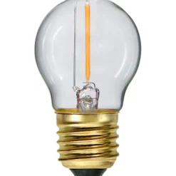 LED-lampa E27 klotlampa Soft Glow, 0.8W
