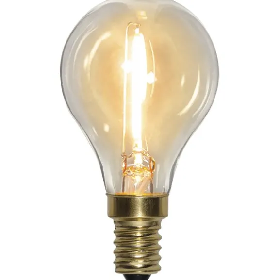 LED-lampa E14 klotlampa Soft Glow, 0.8W