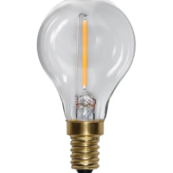 LED-lampa E14 klotlampa Soft Glow, 0.8W