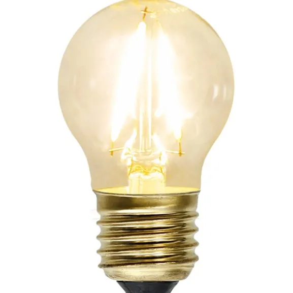LED-lampa E27 klotlampa 1,5W klar