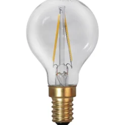LED-lampa E14 klotlampa 1,5W soft glow