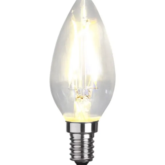LED-lampa E14 kronljus Clear, 2W(25W)
