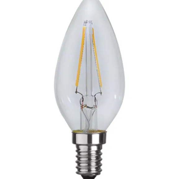 LED-lampa E14 kronljus Clear, 2W(25W)