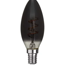 LED-lampa E14 kronljus Decoled Grace Smoke 3W