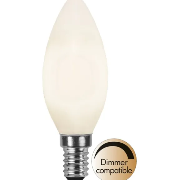 LED-lampa E14 kronljus opal 5W(39W) dimbar