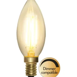 LED-lampa E14 kronljus Soft Glow 4,5W dimbar