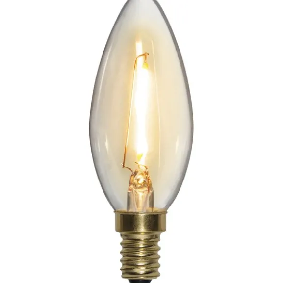 LED-lampa E14 kronljus Soft Glow 0,8W
