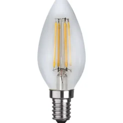 LED-lampa E14 kronljus 4,2W(40W) klar, dimbar