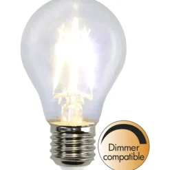 LED-lampa E27 normal Clear, 4W(40W) dimbar