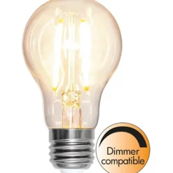 LED-lampa E27 normal Clear, 8W(60W) dimbar