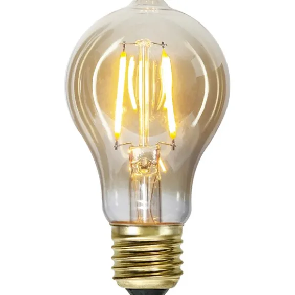 LED-lampa E27 normal Plain Amber0,75W