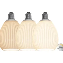 LED-lampa E27 3,5W Decoled Dream, Vit 3-stegsdimmer