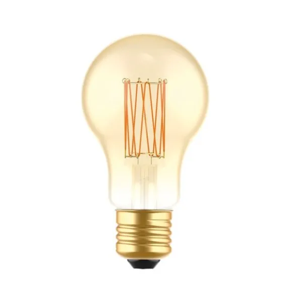 LED-lampa Golden Carbon Line Cage 7W E27 normal dimbar