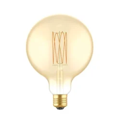LED-lampa Golden Carbon Line Cage 7W E27 glob 125mm dimbar