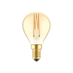 LED-lampa Golden Carbon Line Cage 3,5W E14 klot dimbar