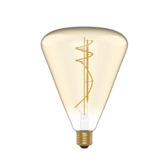 LED-lampa Golden 8,5W E27 cone dimbar
