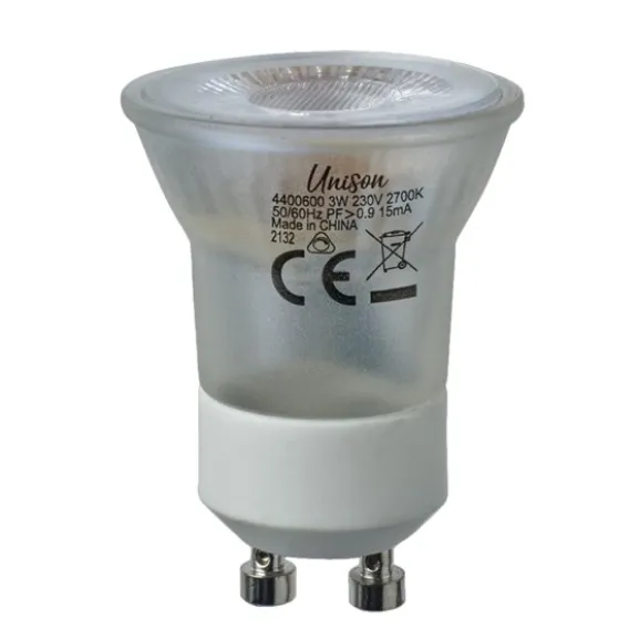 LED-lampa GU10 MR11 3W, dimbar