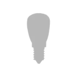 LED-lampa klar päron E14 1,5-1,7W 90lm 2500K
