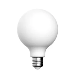 LED-lampa Porcelain Effect 7W E27 glob 95mm dimbar