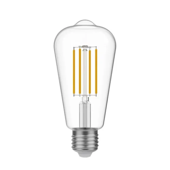 LED-lampa Transparent 7W E27 edison dimbar