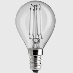 LED-lampa UNI-WHITE klot klar E14 4W 2700K dimbar